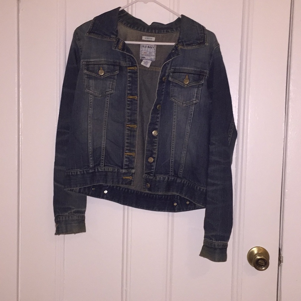 Stretch denim jacket